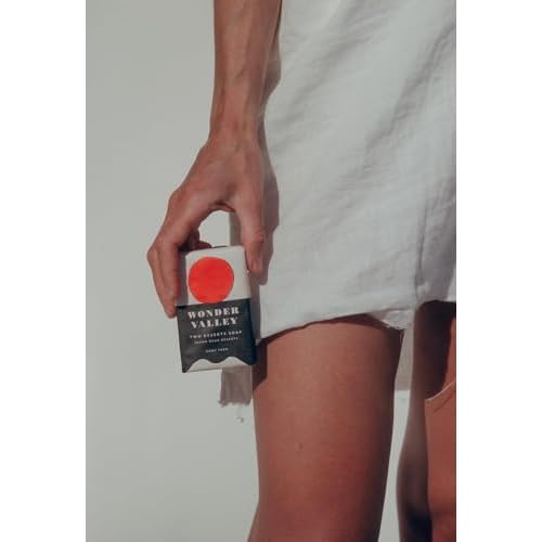 WONDER VALLEY - Two Deserts Soap Bar | Vegan, Cruelty-Free, Plastic-Free | Unisex for All Skin Types | Juniper, Sage, Beta-Carotene (5 oz | 142 grams) - 1 bar