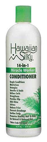 Hawaiian Silky 14 In 1 Miracle Worker Conditioner 16Oz (Pack of 4)