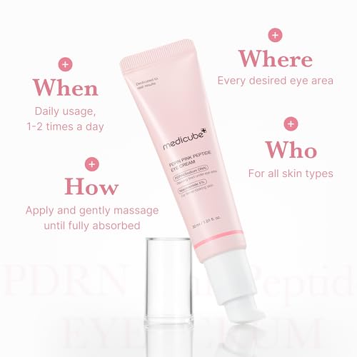 Medicube Salmon DNA PDRN Eye Serum with Retinol & Peptides - 1.01 fl oz