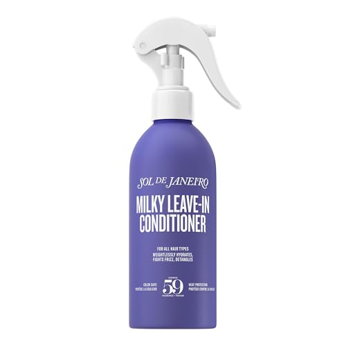 Sol de Janeiro Milky Leave-In Conditioner Spray - Heat Protection & Frizz Control