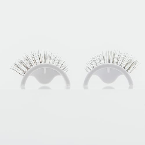 Brown Pre-Glued Self-Adhesive Eyelashes - 5 Pairs Reusable