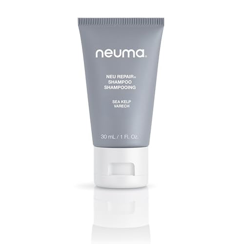 Neuma Neu Repair Shampoo - Revitalizes, and Strengthens Damaged Hair, Sulfate-Free, Lemon, Lavender and Fir Needle Scent
