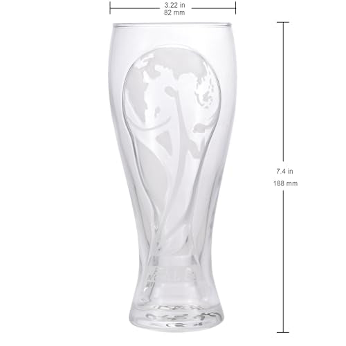 FIFA World Cup 2026 Pilsner Beer Glass & Trophy Bottle Opener Set