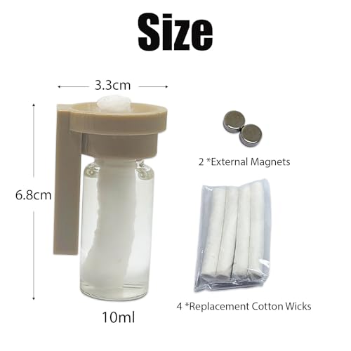 Magnetic Jumping Spider Water Dispenser - 10ML Hydration Feeder