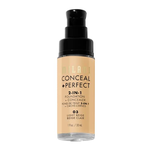 Milani Conceal + Perfect 2-in-1 Foundation & Concealer - Light Beige
