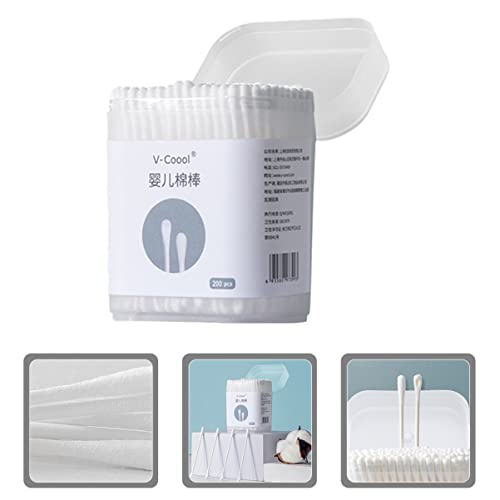 Baby Cotton Swabs 600 Count Double-Ended Ear Cleaning Sticks