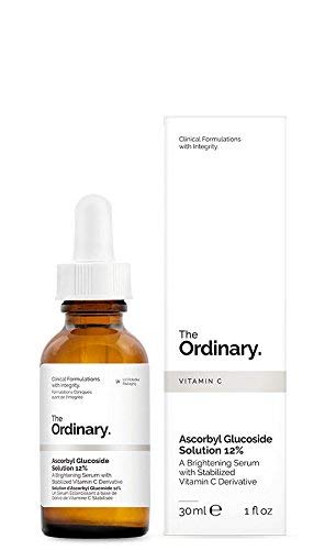 The Ordinary Ascorbyl Glucoside Solution 12% (30ml- 1Floz) (Pack of 2)