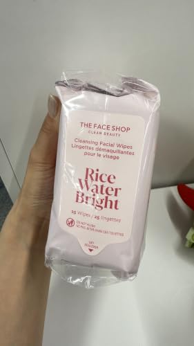 Rice Water Bright Cleansing Wipes 25ct (Pack of 3)