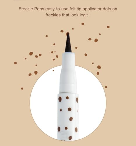 AKARY 4-Color Freckle Pen - Waterproof Lifelike Freckles Makeup