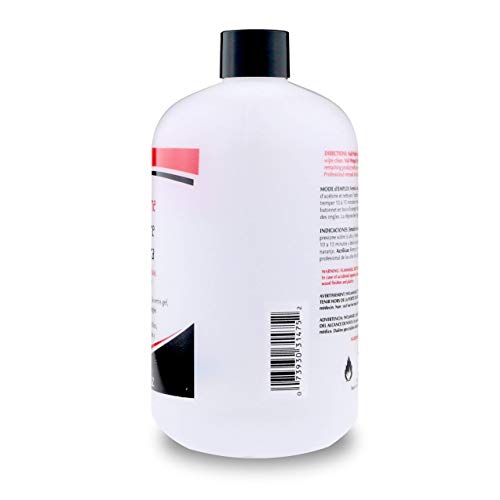 SuperNail Professional Pure Acetone Gel Nail Polish Remover - 16 oz