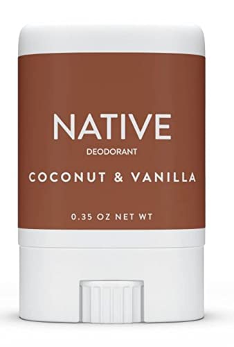 Native Coconut & Vanilla Mini Deodorant - Travel Size, Natural & Aluminum-Free