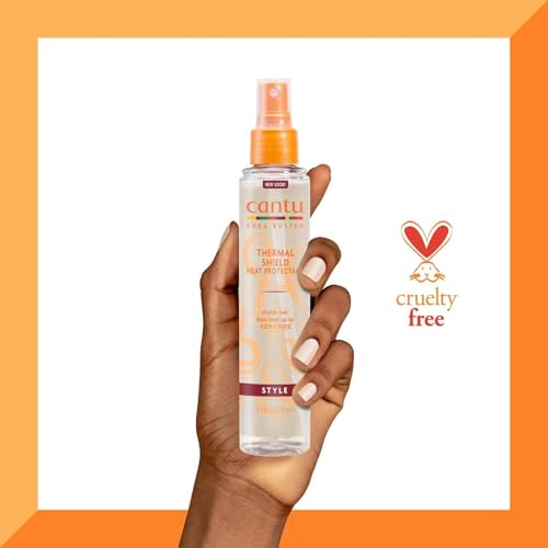 Cantu Shea Butter Thermal Shield Heat Protectant 5.1 Ounce (150ml)