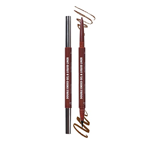 Double Ended Gel & Liquid Liner - Brown 002