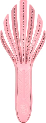 Wet Brush Go Green Curl Detangler Hair Brush for Wet & Dry Hair - Pale Pink