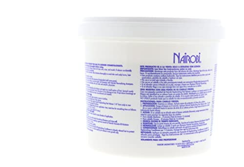 Nairobi Replenishing Hair Relaxer Regular Formula For Normal Hair Unisex, 64 Ounce