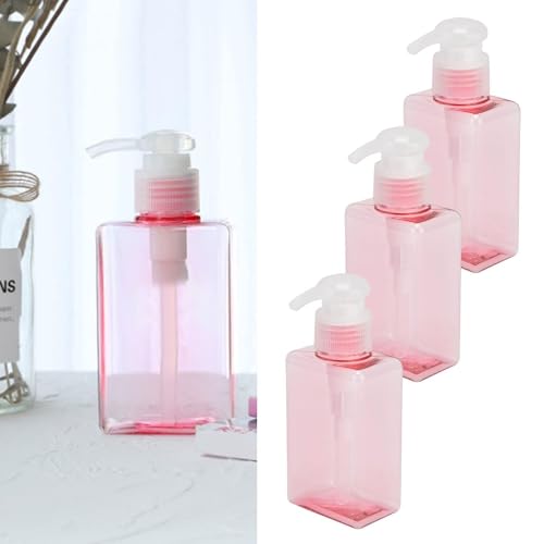 Refillable Pump Bottle Dispenser Set - 100ml Shampoo & Conditioner