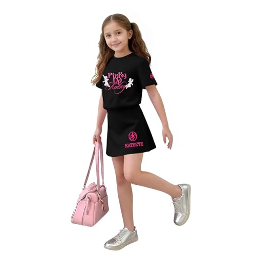 Katseye Girls 2-Piece Outfit - Shirt & Skirt Set for Fans