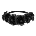 Delicate Rose Flower Headband - Handmade Floral Crown for Weddings
