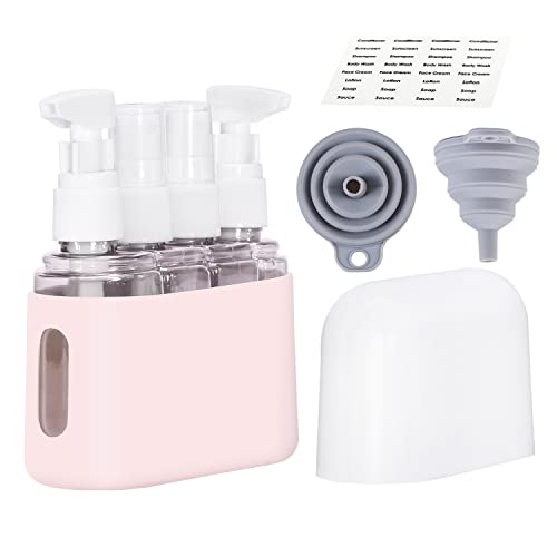 Bpluma Travel Bottles - Leak Proof Toiletry Containers, TSA Approved