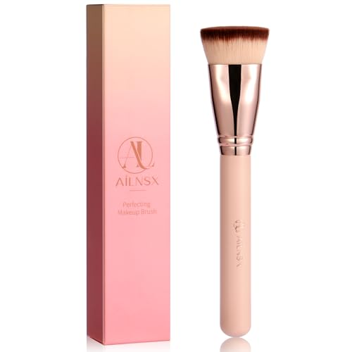Flat Top Foundation Brush for Liquid, Cream & Powder