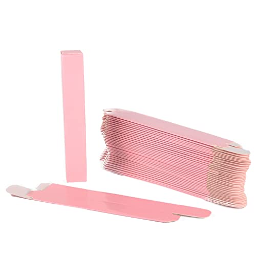 Pink Kraft Paper Box 22x22x137mm - 50 Pcs Lip Gloss Packaging