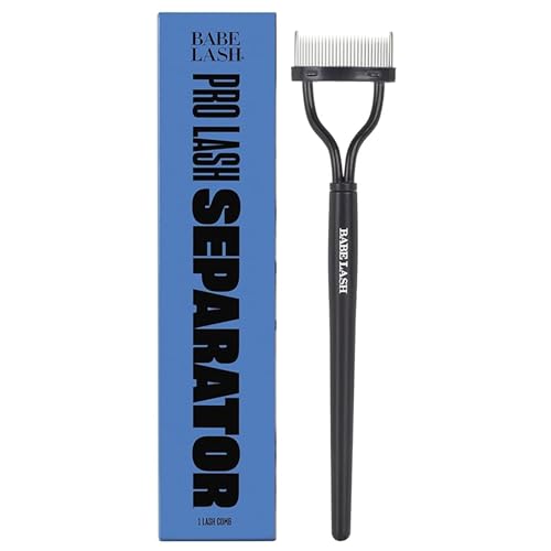 Babe Original Pro Eyelash Separator | Stainless Steel Lash Comb