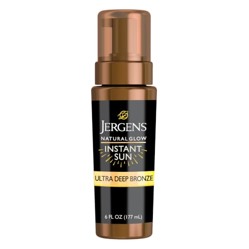 Jergens Natural Glow Instant Sun Mousse - Ultra Deep Bronze, 6 oz