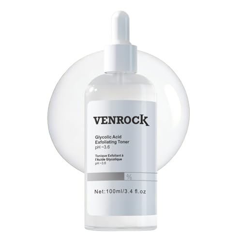 7% Glycolic Acid Exfoliating Toner, Exfoliating Facial Toner, Pore Minimizing Toner, Smooth Skin, Even Tone, Hydrating Formula