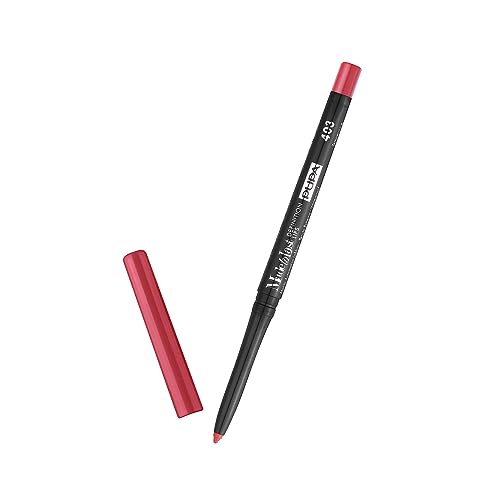 Pupa Milano Made To Last Definition Lips Pencil - For Precise Lip Contouring - Absolute Color Release - Very Smooth Application - Soft, And Clings Perfectly To Lips - 403 Fruit Cocktail - 0.001 OZ