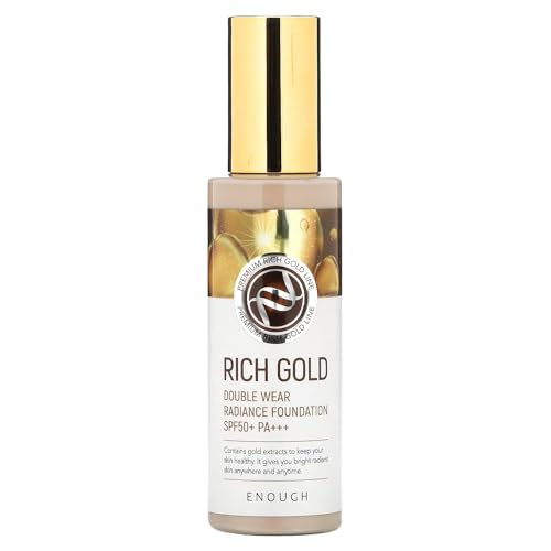 Enough Rich Gold, Double Wear Radiance Foundation SPF 50+ PA+++, #13, 3.53 oz (100 g)