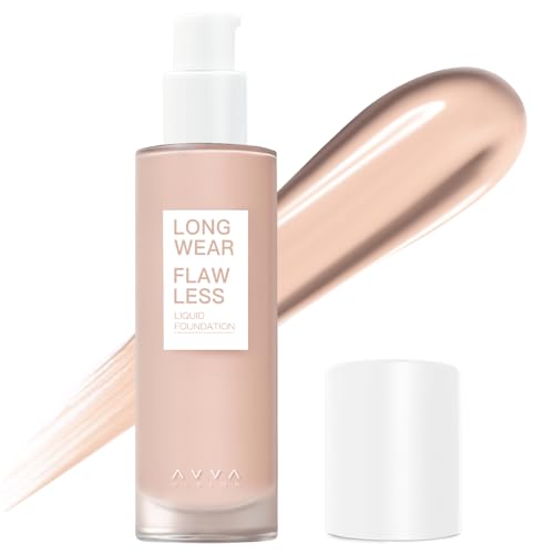 AVVA VISION Longwear Liquid Foundation Full Coverage Matte 1 fl oz