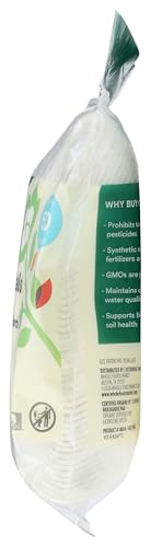 Organic Cotton Exfoliating Facial Pads - 50 Count, Biodegradable & Gentle