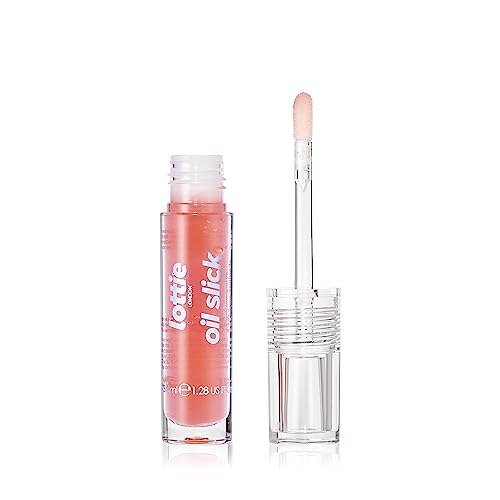 Lottie London Peachy Cheeks Lip Oil | Vitamin E & Jojoba