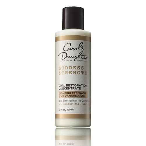 Carol's Daughter Goddess Strength Curl Restoration? Concentrate, Bonding Pre Shampoo Hair Repair Treatment For Damaged Hair, 5.1 Fl Oz