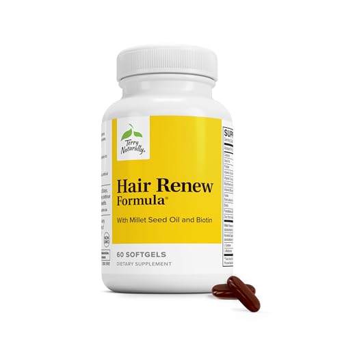 Terry Naturally Hair Renew Formula - 60 Softgels for Healthy Growth