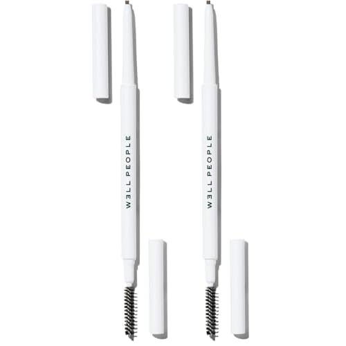 Well People Expressionist Brow Pencil, Defining Brow Pencil For A Natural Finish, Ultra-fine Tip For Total Precision, Vegan & Cruelty-free, Taupe (Pack of 2)