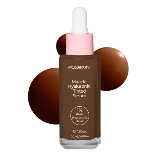 MCoBeauty Miracle Hyaluronic Tinted Serum 10-12 Deep