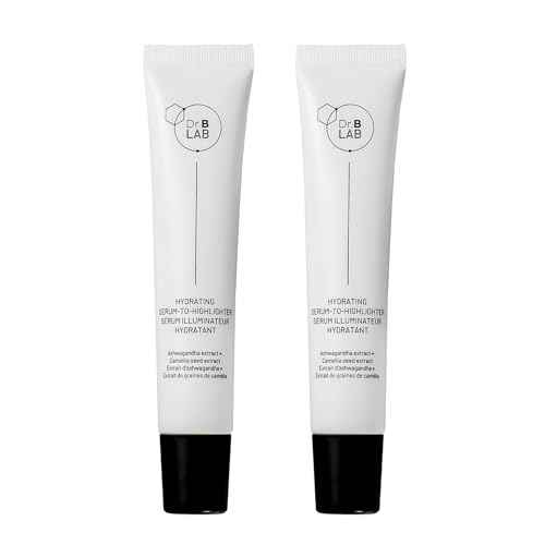 Dr. Brandt Dr. B Lab Hydrating Serum-to-Highlighter - Moisturizes, Smoothes Complexion & Illuminates Skin - 1 fl oz, Pack of 2
