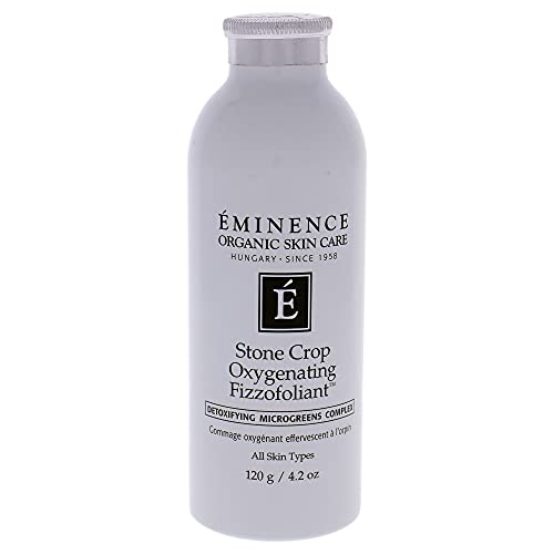 Stone Crop Oxygenating Fizzofoliant by Eminence for Unisex - 4.2 oz Exfoliator