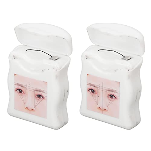 Large Eyelash Training Display Model B C Eyelash Teaching Tool with Base for Salons Classrooms