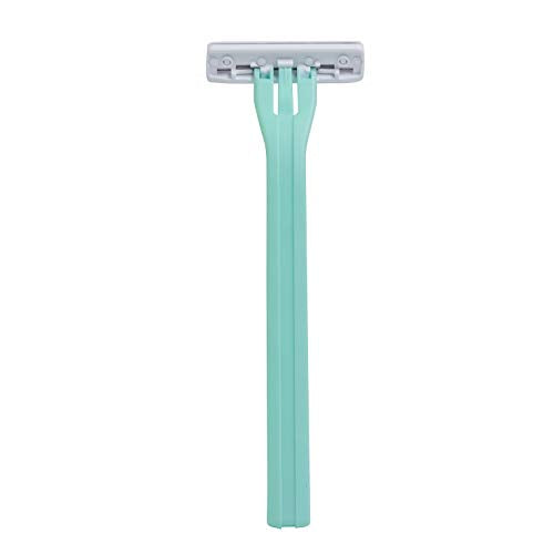 Kai About Face Body Twin Blade Pivoting Disposable Razors; 12 Shavers for Women; Curve-Hugging Pivoting Head with Aloe & Vitamin E Strip, Shaving Razors for Women (Pack of 2)