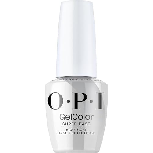 OPI GelColor Base & Top Coat | LED Cure Gel Nail Polish 0.5 Fl Oz