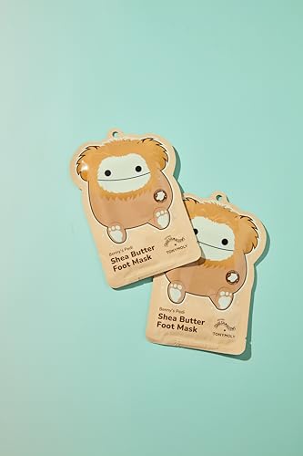 TONYMOLY x Squishmallows Benny Shea Butter Hydrating Foot Mask - Set of 3