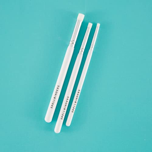 Spellbinders Mini Blending Brush Set, ONE, White (Pack of 2)