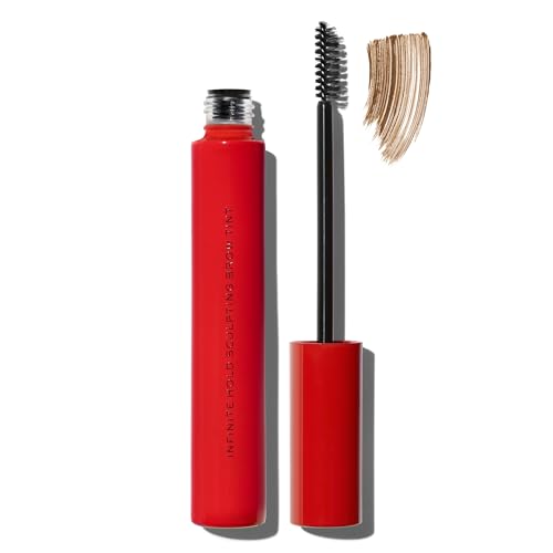 MAKE Beauty Infinite Hold Eyebrow Gel - Strong Hold Tinted Brow Setter, Cool Taupe