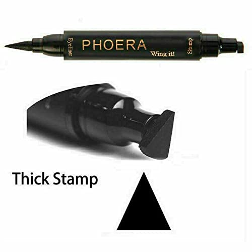 Phoera 2-in-1 Stamp Cat Eye Eyeliner Pen Waterproof