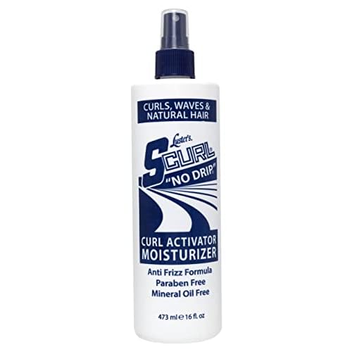Lusters S-Curl Activator Moisturizer No-Drip 16 Ounce (473ml) (3 Pack)