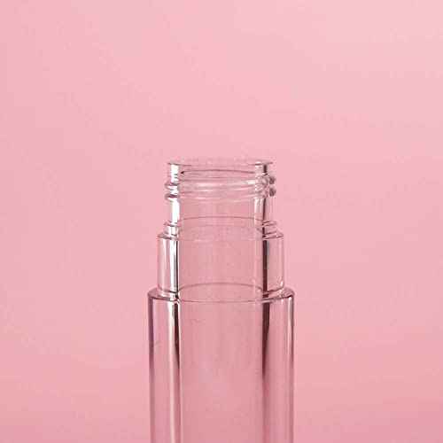 COSIDEA 14pcs Empty 6ml big brush Chunky lip gloss tubes for DIY lip gloss,Gold Large doe foot wand lipgloss containers