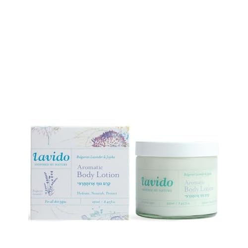 Lavido - Natural Aromatic Body Lotion | Non-Toxic, Clean Skincare (Lavender, 8.45 fl oz | 250 ml)