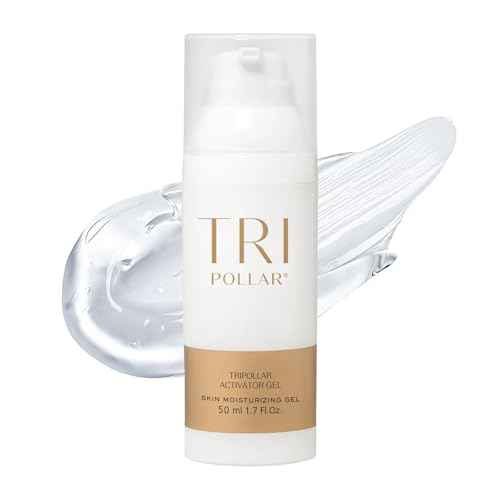 TriPollar Activator Gel - Lightweight Gel for Radio Frequency Treatments - Enhances Anti-Aging Results of RF devices - Supports Skin Elasticity (1.69 oz) (Clear)